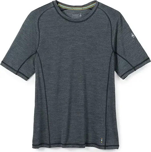 Smartwool Men's Merino Sport Ultralite Short Sleeve Charcoal Heather M, Charcoal Heather