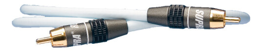 SUPRA 1001904661 Bildekabling Cinch analoge med RCA-kontakter 4 m Stikkontakter & kabler