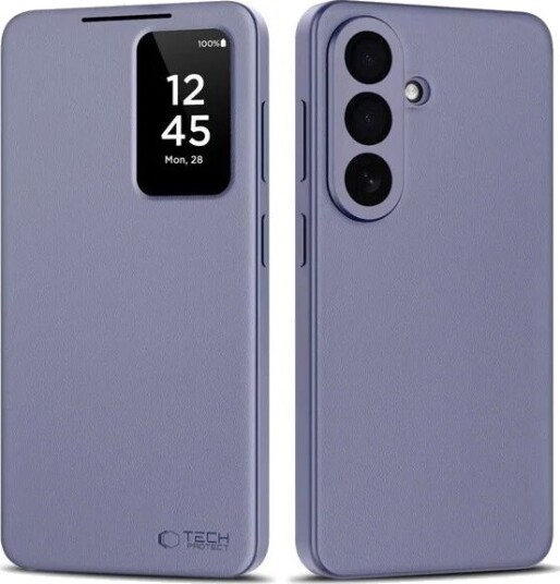 Tech-Protect Smart Wallet Case for Samsung Galaxy S26+ Purple