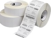 Zebra Z Ultimate 3000T Polyester Blank Permanent Akryllim Hvit 102 X 127 Mm 1 RullEr Etiketter