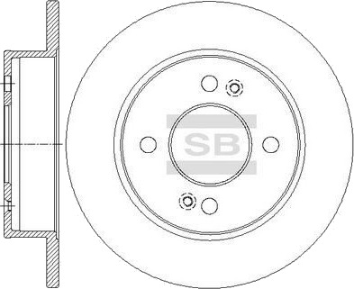 Hi Q SD1147 Bremseskive