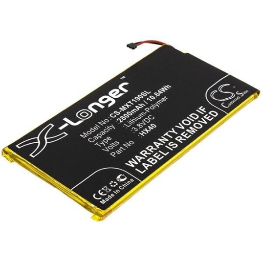 Motorola XT1900-2 batteri (2800 mAh 3.8 V, Sort) Motorola XT1900-2 batteri (2800 mAh 3.8 V, Sort)