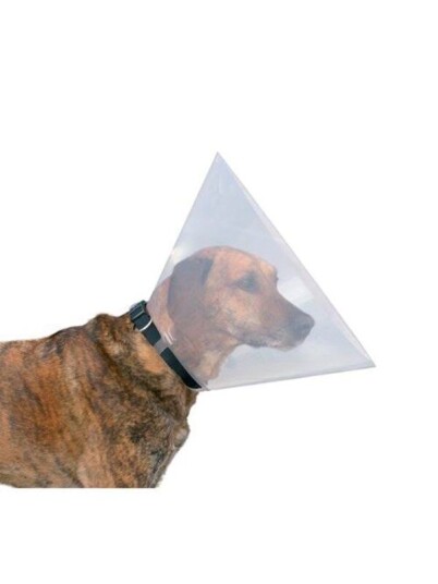 Trixie Beskyttelseskrage L 45-50 cm Plast for Hund Trixie Beskyttelseskrage L 45-50 cm Plast for Hund