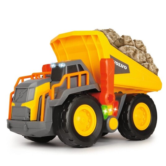Dickie Toys Volvo Dumper Med Lys Og Lyd Dickie Toys Volvo Dumper Med Lys Og Lyd