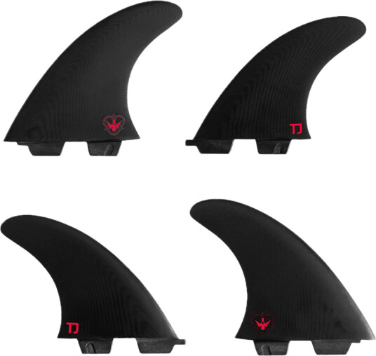 Flying Diamonds Tj Quad Fins Set Fcs Ii Compatible
