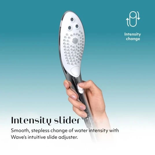 Wave Shower Head - Chrome