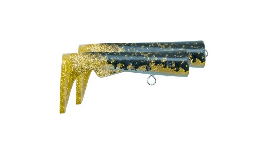 Svartzonker Ugly Louis Paddle tail 2 pack Lake Miltona Walleye