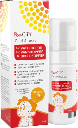 PoxClin Coolmousse skum 100 ml PoxClin Coolmousse skum 100 ml