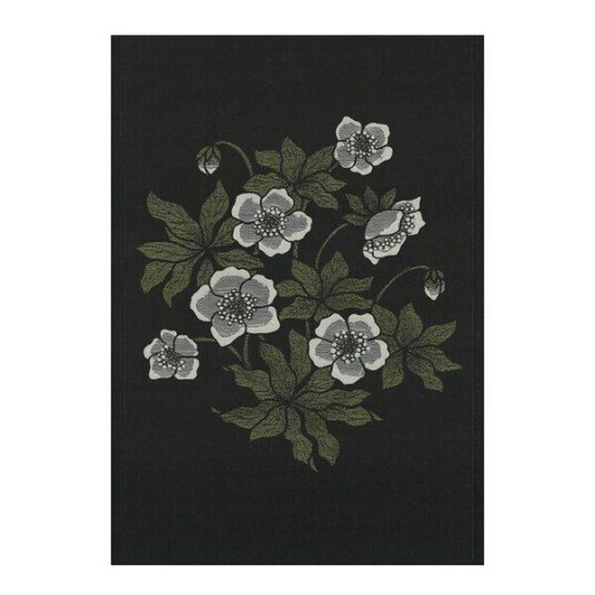 Ekelund - Skumringsblomst håndkle 35x50 cm grønn