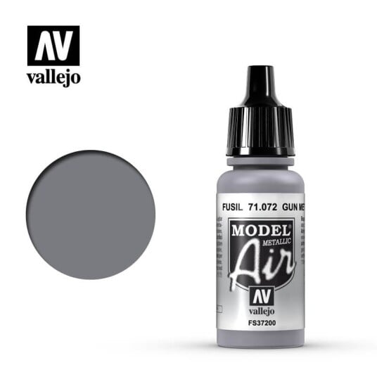 Vallejo Model Air Gunmetal Metallic 17ml (71.072)