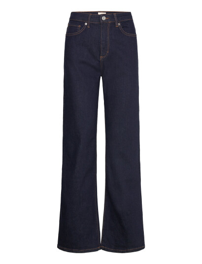 French Connection Stretch Wide Flare Denim Navy 42