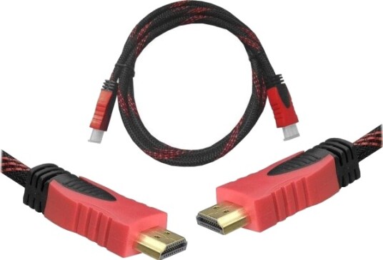 Lexton Hdmi Hdmi Kabel 1,5 M Rød V1.4 Blis Rtv002754