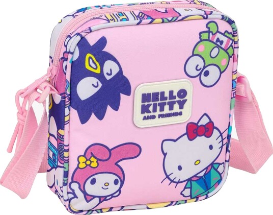 Hello Kitty & Friends Skulderveske, Rosa