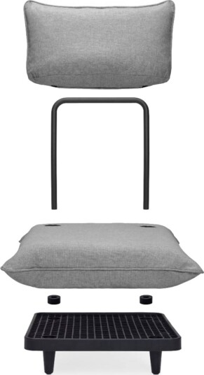 Fatboy Paletti Lounge Midter Thunder Grey
