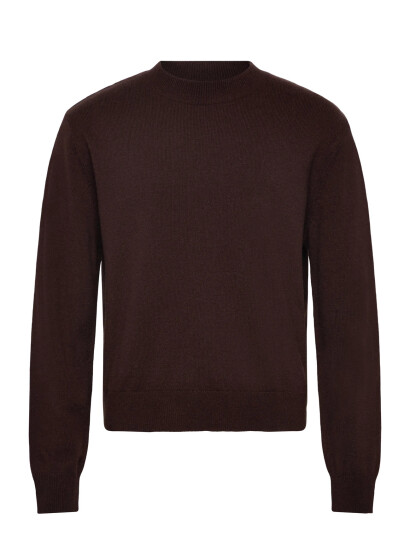 Weekday Regular Woolblend Sweater - Brown - S