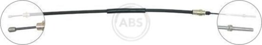 A.B.S. K15587 Tautrekk håndbremse A.B.S. K15587 Tautrekk håndbremse