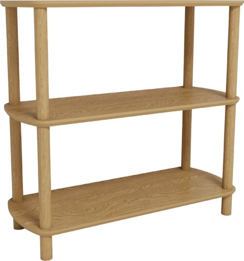 Pienk Bokhylle 80 cm - Eik