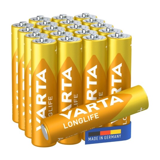 VARTA LONGLIFE ALKALINE AAA 20 STK