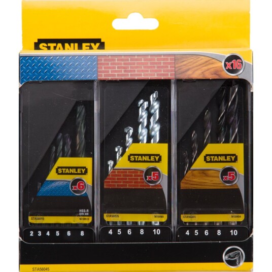 Stanley Borsett tre metall mur sta56045