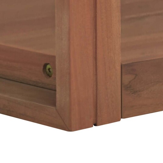 vidaXL Veggmontert baderomsskap 45x45x35 cm heltre teak vidaXL Veggmontert baderomsskap 45x45x35 cm heltre teak