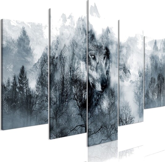 Bilde Mountain Predator 5 Parts Wide 200x100 Artgeist sp. z o. o.