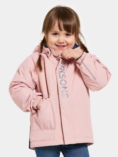 Didriksons Talvi Vinterjakke Dusty Pink 140