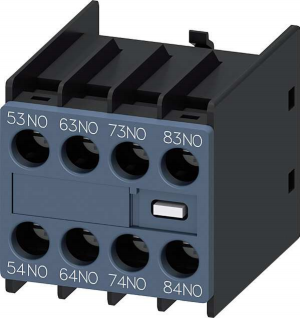 Siemens 3RH2911 1GA40 Hjelpekontaktblokk 4NO Elfordeling & strømforsyning