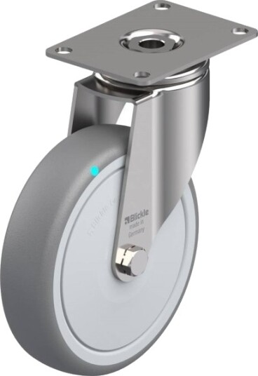 Blickle 754834 Lkpxa-Tpa 126Kfd-26 Styrehjul, Hjuldiameter 125 Mm, Bæreevne (Maks.) 120 Kg, 1 Stk