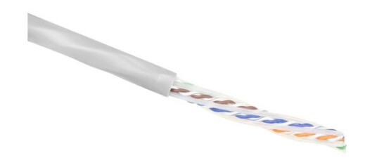 Act Cat 6A U/Utp Solid Installation Cable Pvc Eca 23Awg Grey 500 Meter C6a U/Utp Solid Pvc Eca 500M (Xs6105)