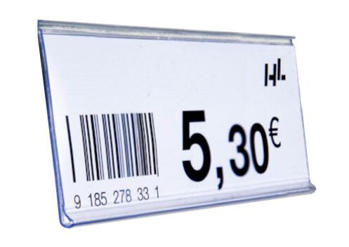 Hl Display HL Display 300104 Hyllekantlist selvheftende 26 x 885 mm, Skilt
