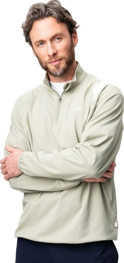 Local Rule Midlayer Q Zip Golfgenser herre Seagrass XX Large