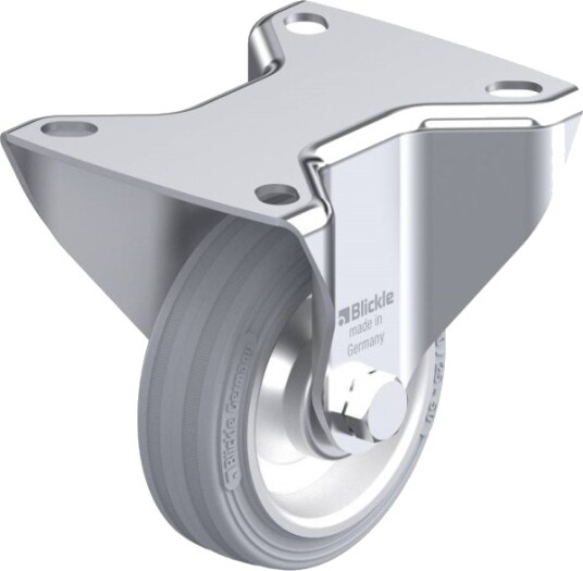 Blickle 68130 B-V 80R-Sg Faste Hjul Hjuldiameter: 80 Mm Bæreevne (Maks.): 50 Kg 1 Stk