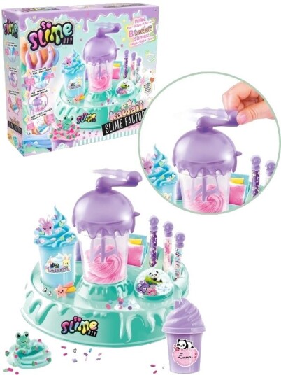 So Slime Kawaii Slime Factory Lag 8 Søte Slimfigurer