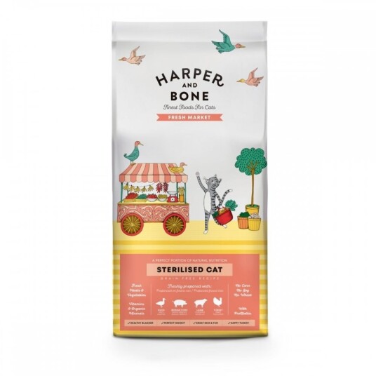 Harper And Bone Cat Sterilised Fresh Market (5 kg)