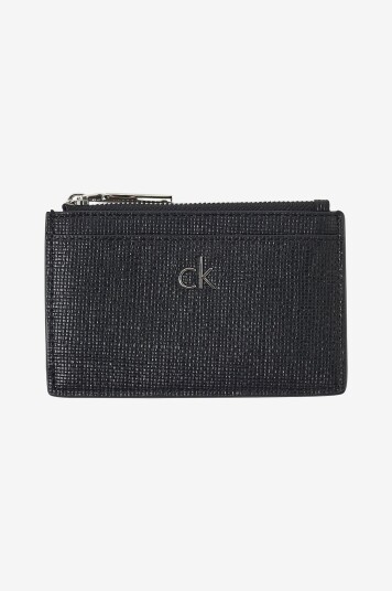 Calvin Klein Kortholder CK Daily W/zip_tex Svart