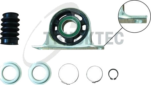 Mellomaksel-oppheng TRUCKTEC AUTOMOTIVE 02.34.030