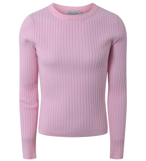 Hound Genser   Strikk   Light Pink   Hound   18 år (188)   Genser   Rosa