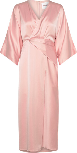 Malina | Erica Wrap Detailed Midi Dress | S