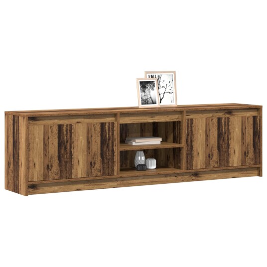 TV skap Brun 180 x 34 x 50 cm Konstruert tre