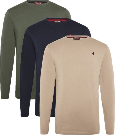 MCS | Jack Reg Ls 3Pk Mcs M Tee | XL