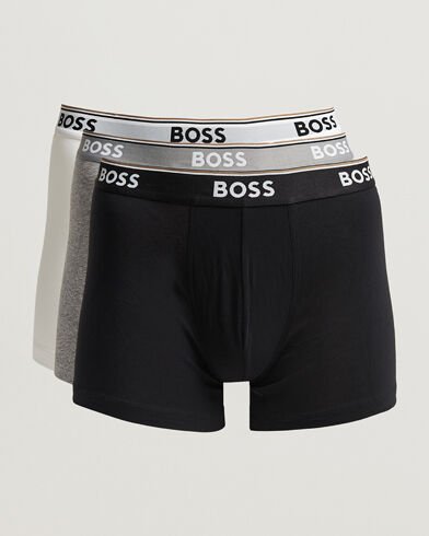 Boss BLACK 3 Pack Boxer Brief White/Grey/Black Boss BLACK 3 Pack Boxer Brief White/Grey/Black