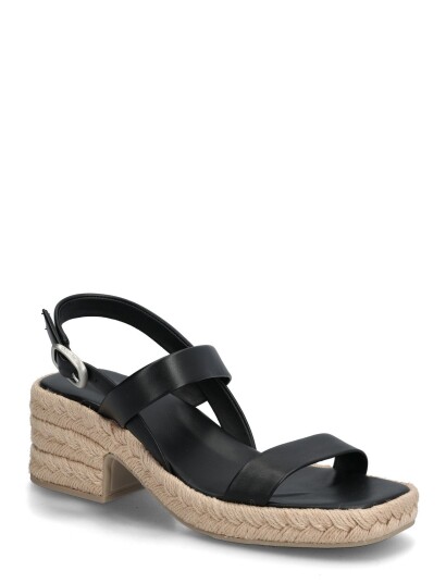 Calvin Klein Block Heel Espa 50 Slingb Lth Black 40