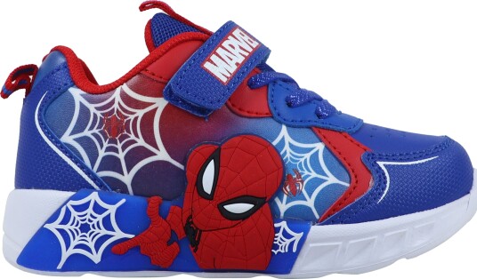 Marvel Spider Man Blinkende Sneakers Blå 25