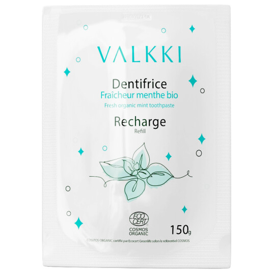 Økologisk tannkrem VALKKI Mint 150g Refill