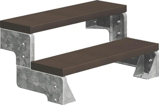 Hagetrapp Dolle Gardentop Trimax uten Rekkverk