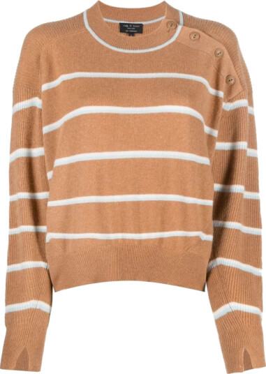 Rag & Bone Dame Strikkevarer Beige M,