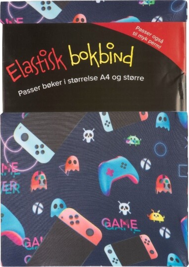 Booki Bokbind Elastisk Større Bøker Gaming