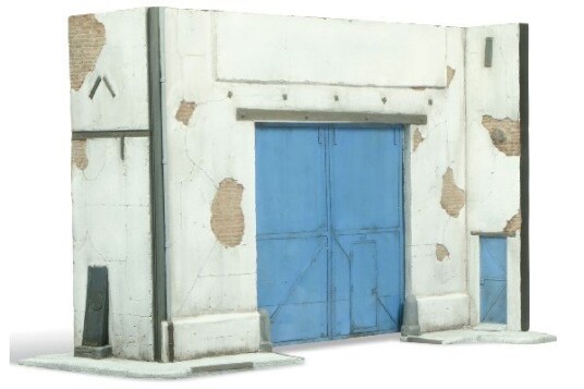 Scenics Diorama Bases Fabrikkfasade 31X16x20cm