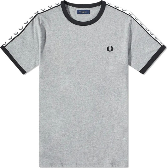 Fred Perry Herre Topper Grå S,