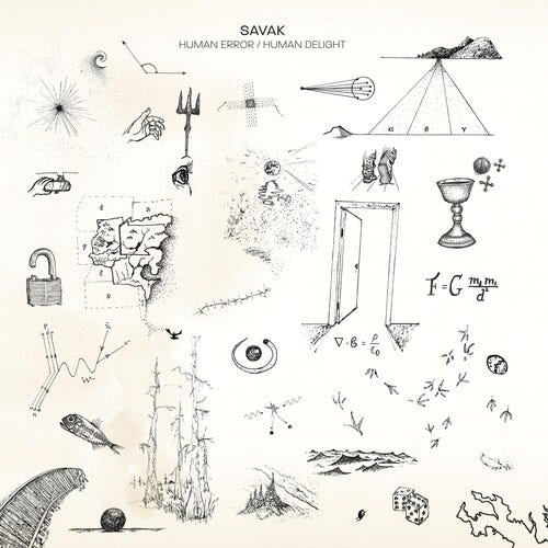Savak  Human Error / Human Delight  LP/Vinyl